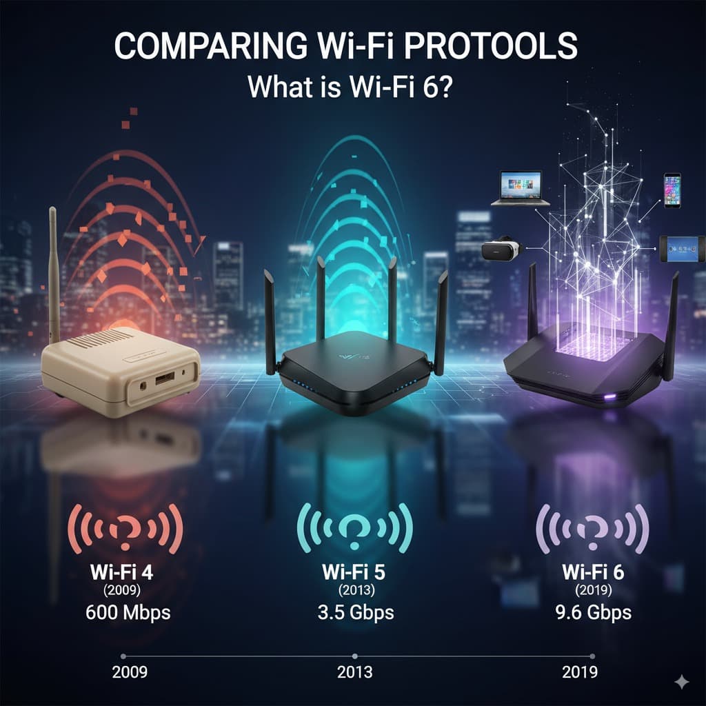 Comparing Wi-Fi Protocols: What is Wi-Fi 6?