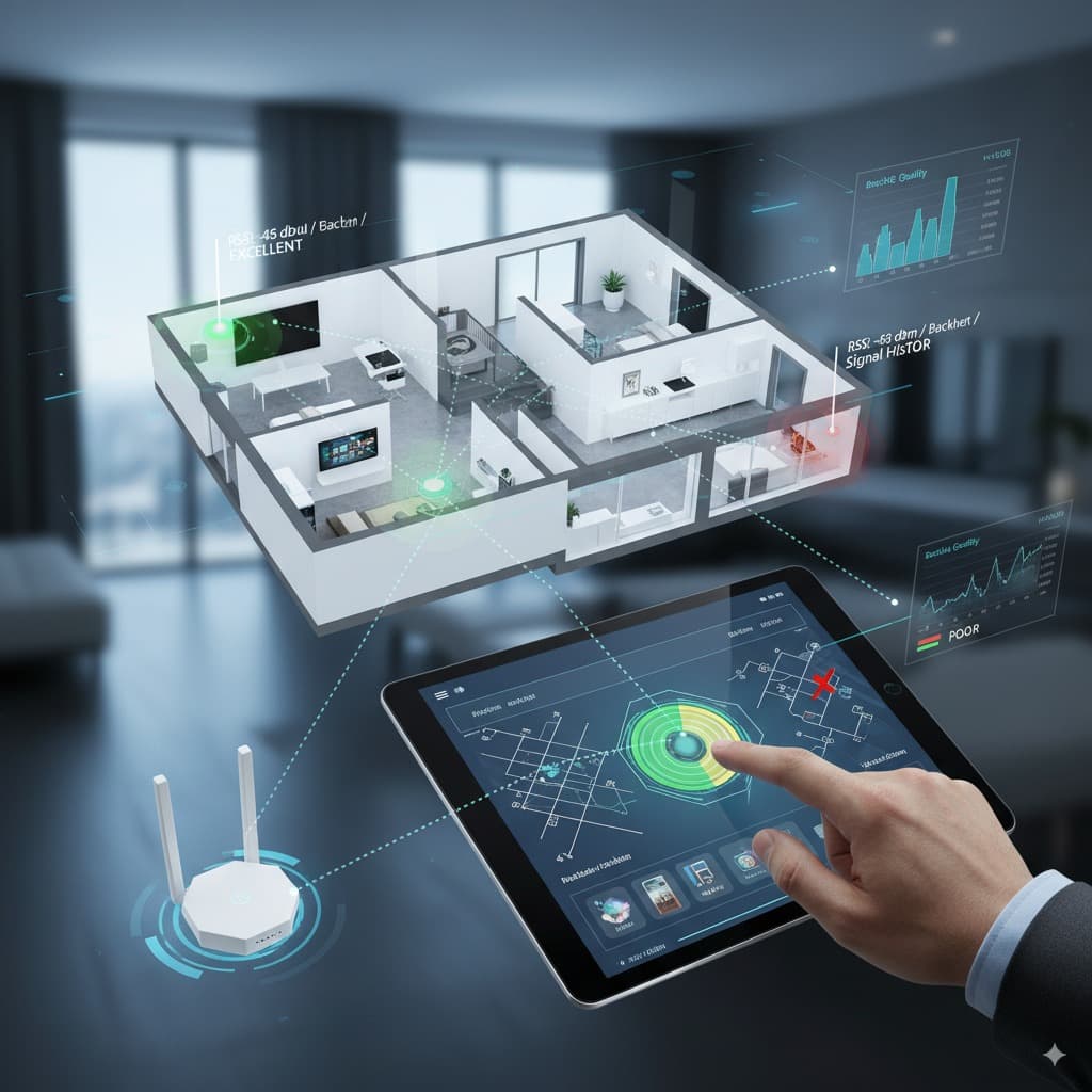 How to Place Your Mesh Nodes Like a Pro: Using RSSI and Backhaul Quality Indicators